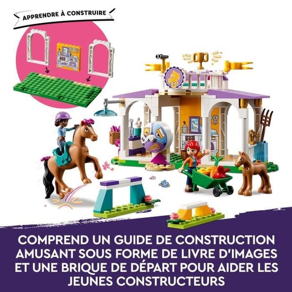 LEGO® Friends 41746 Ridsportdressyr, häst- och ponnyleksak, barngåva 4 år gammal