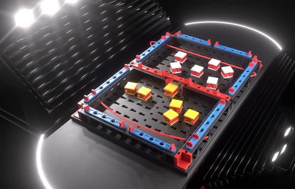 Fischertechnik Advanced Slide Battle (Build your own game)