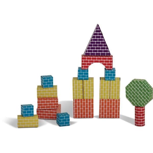 BSM Parti med 45 stycken kartong Edu-block