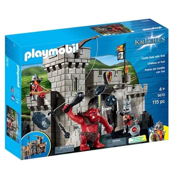 Playmobil - 5670 - Riddarnas citadell med troll