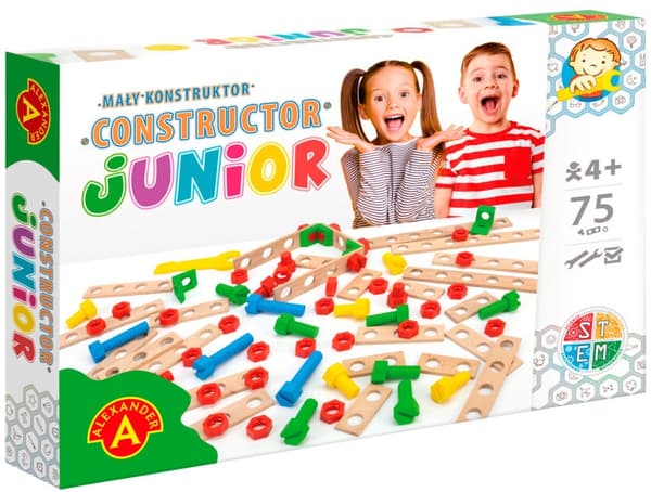 Junior Träbyggsats  75 delar