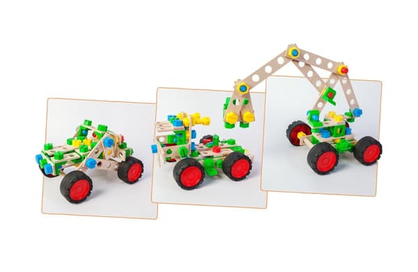 Junior Träbyggsats 3-i-1 Off-Road