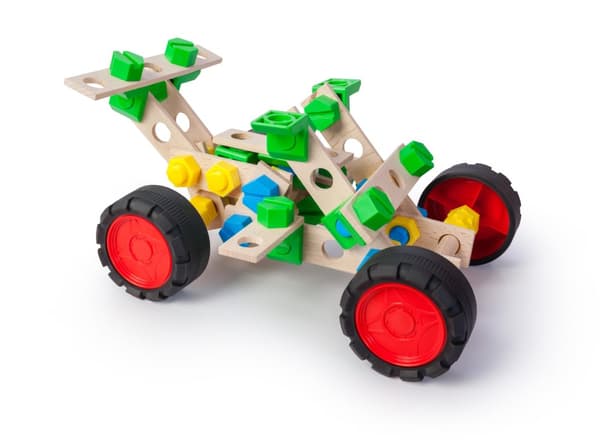 Junior Träbyggsats 3-i-1 Buggy