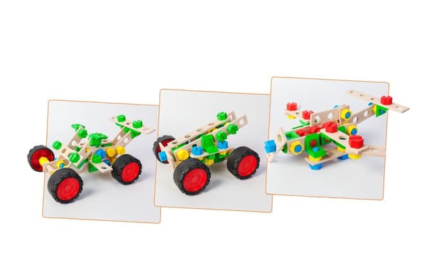 Junior Träbyggsats 3-i-1 Buggy