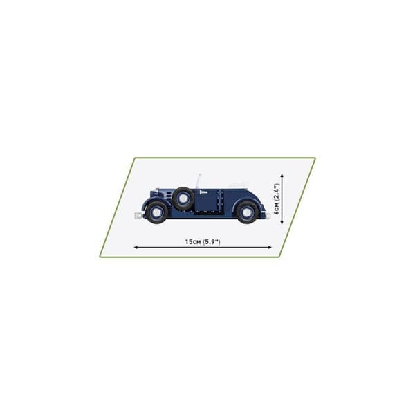 HORCH 830 BK CABRIOLET COBI KLOCKI 2262