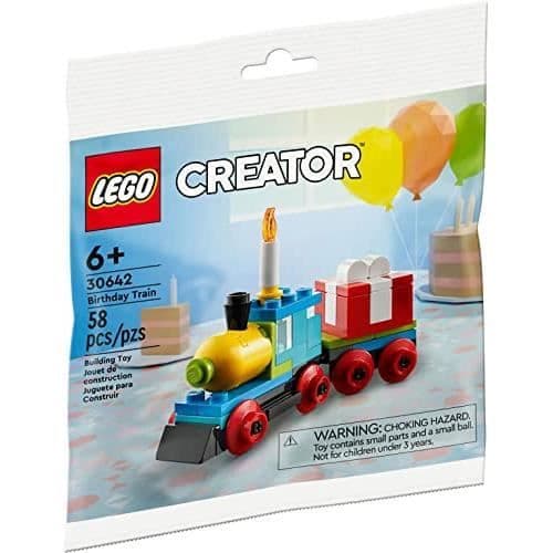 Plastikpåse - LEGO - 30642 - Flerfärgad - Födelsestagets tåg - Blandat barn