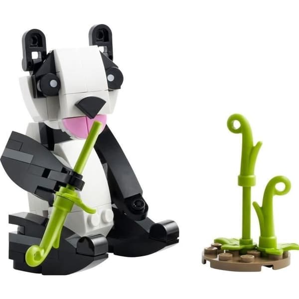 Leksak - LEGO - Pandabjörn - 169 delar - Att montera själv - 7 år och uppåt
