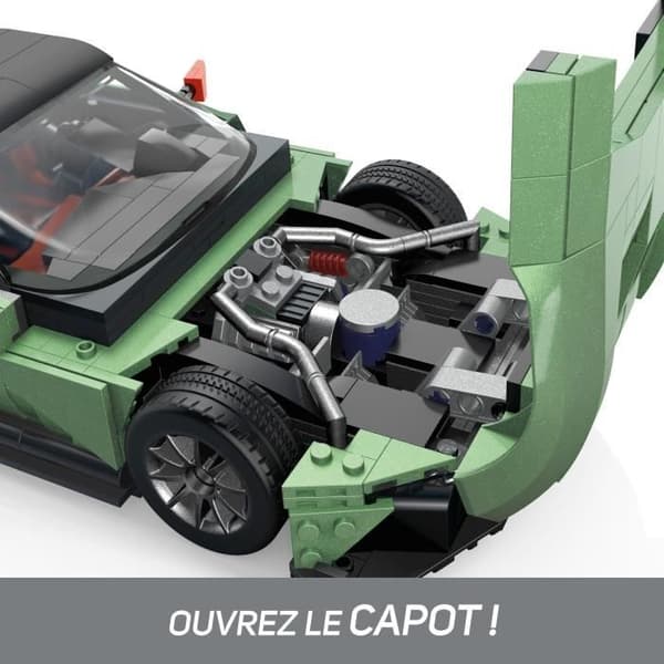 MEGA-Hot Wheels-Aston Martin Vulcan Byggsats (986 delar) HMY97