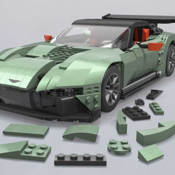 MEGA-Hot Wheels-Aston Martin Vulcan Byggsats (986 delar) HMY97