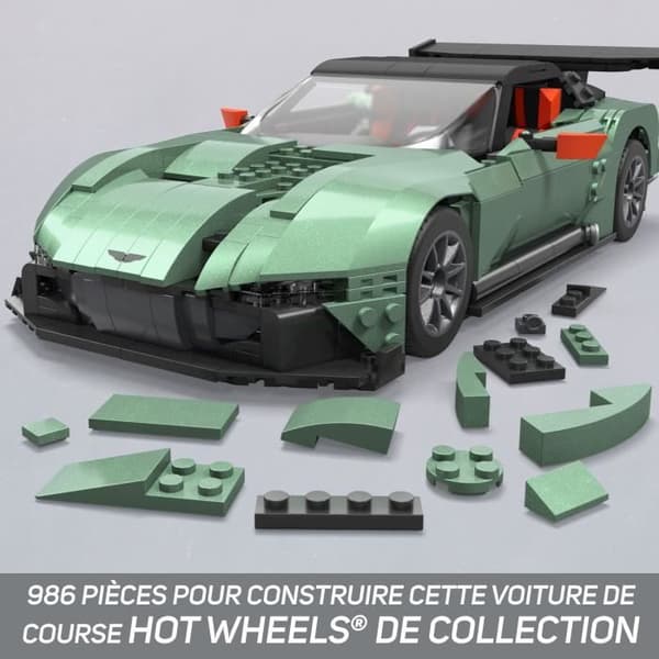 MEGA-Hot Wheels-Aston Martin Vulcan Byggsats (986 delar) HMY97