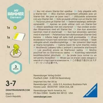 Ravensburger GraviTrax Junior Element -vasaratarvike aktiviteetti-/taitoleluihin (27518)