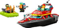 Miniatyrbild 3 av 10: LEGO City 60373 LEGO® CITY Brandbåt (60373)