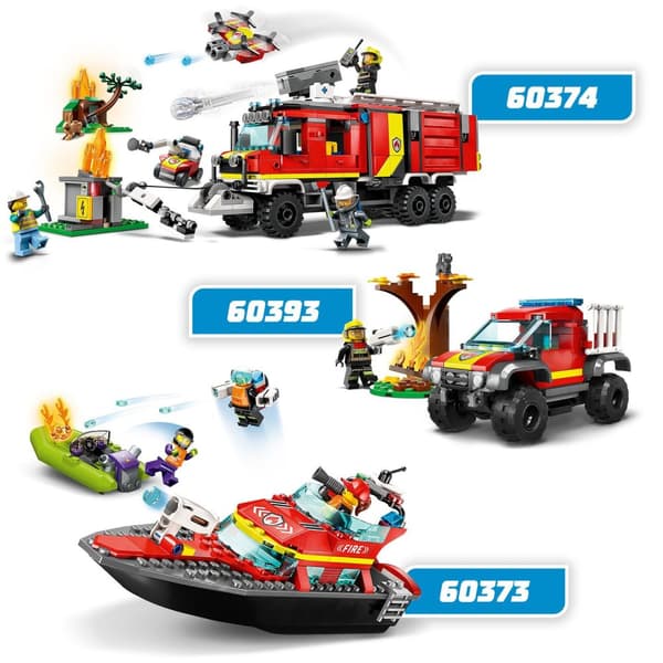 LEGO City 60373 LEGO® CITY Brandbåt (60373)