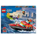 Miniatyrbild 1 av 10: LEGO City 60373 LEGO® CITY Brandbåt (60373)