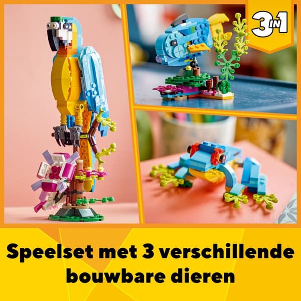 LEGO® Creator 31136 eksoottinen papukaija (31136)