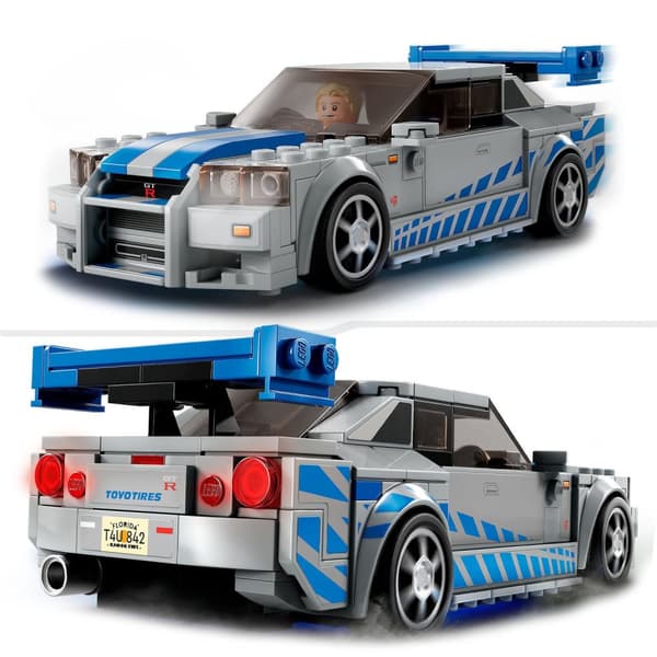 LEGO Speed Champions 76917 2 Fast 2 Furious - Nissan Skyline GT-R (R34) rakennussarja (76917)