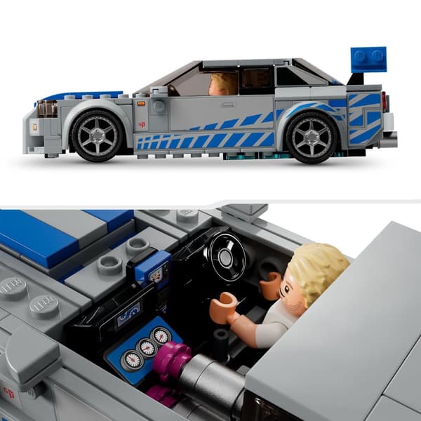 LEGO Speed Champions 76917 2 Fast 2 Furious - Nissan Skyline GT-R (R34) rakennussarja (76917)