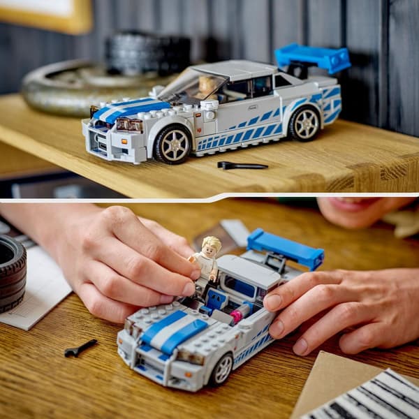 LEGO Speed Champions 76917 2 Fast 2 Furious - Nissan Skyline GT-R (R34) rakennussarja (76917)