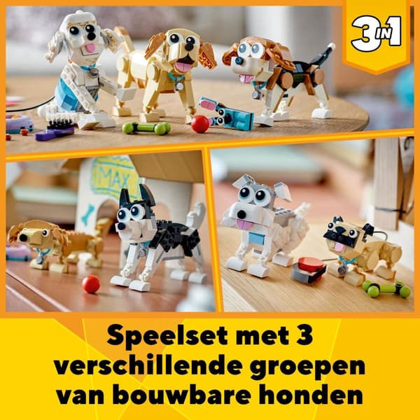 LEGO® Creator 31137 Söpöt koirat (31137)