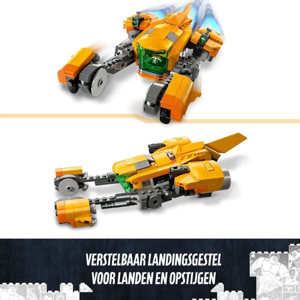 LEGO Marvel Super Heroes 76254 LEGO® MARVEL SUPER HEROES Babyraketskib (76254)