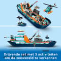 Miniatyrbild 2 av 6: LEGO City Arctic Research Ship 60368 (60368)