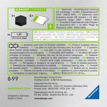 Ravensburger GraviTrax Power Element Connect aktivitets-/færdighedslegetøjstilbehør (27469)
