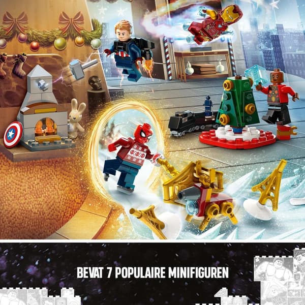 LEGO CALENDARIO AVENTO MARVEL - dell Avvento LEGO Marvel (76267)