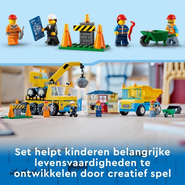LEGO City byggfordon och kran med Abri 60391 (60391)