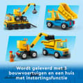 Miniatyrbild 2 av 5: LEGO City byggfordon och kran med Abri 60391 (60391)