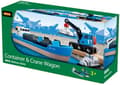 Miniatyrbild 2 av 4: Byggspel - BRIO - 33534 - Containerfartyg - Blandat material - Flerfärgad