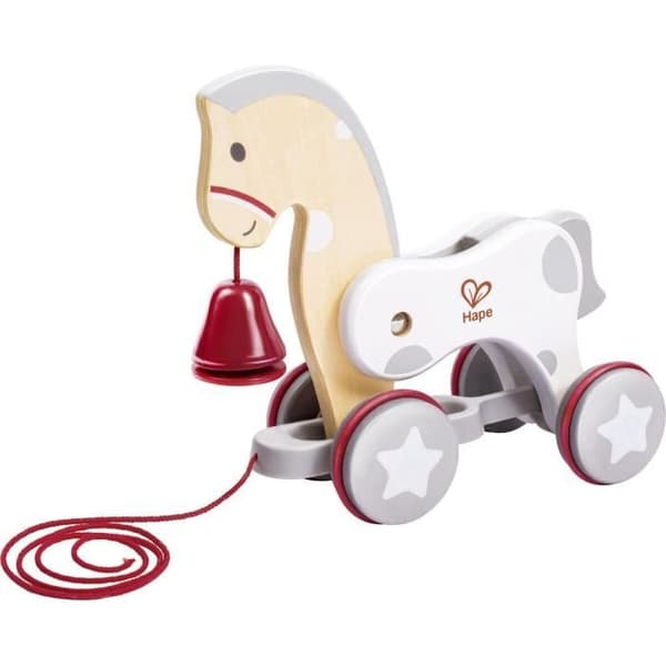 Leksak - HAPE - PONNY DRAG LÄNGS FSC - Trä - Att montera själv - 3 år - Barn - Blandat