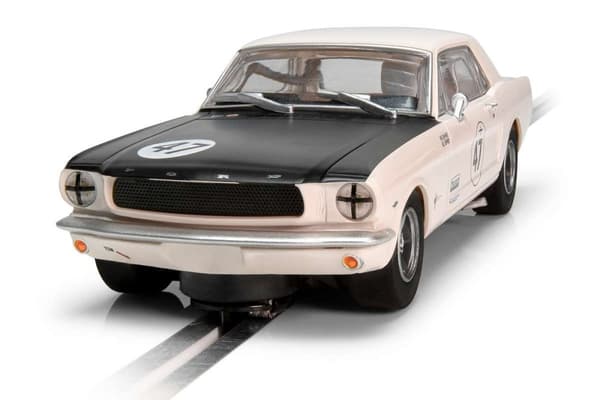 Scalextric Mustang Bill &amp; Fred Shepherd, Goodwood Revival