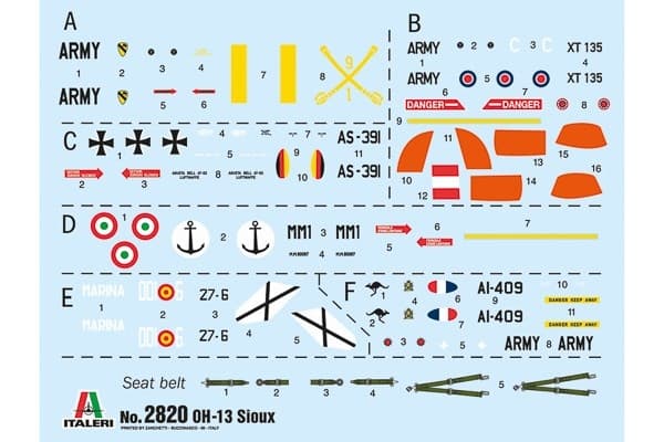 ITALERI 1:48 OH-13 Scout Korean War