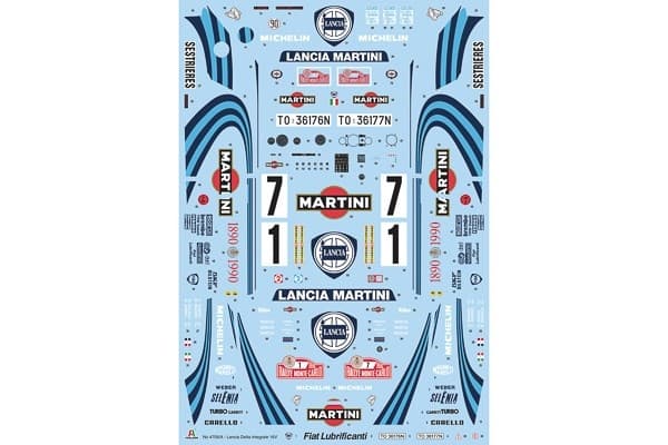 ITALERI 1:12 Lancia Delta HF Integrale 16V