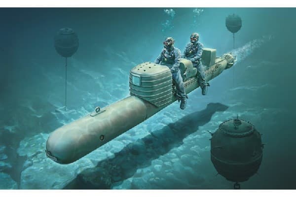 ITALERI 1:35 S.L.C. ''Maiale'' with crew