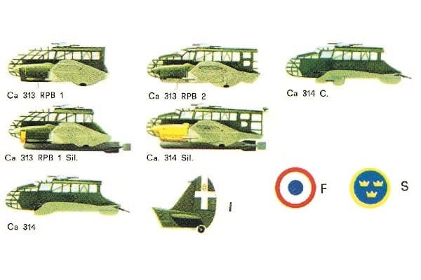 ITALERI 1:72 Caproni Ca. 313/314 (Vintage Limited Edition)