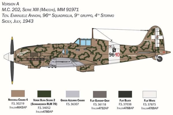 Italeri 1:32 Macchi M.C. 202 'Folgore'