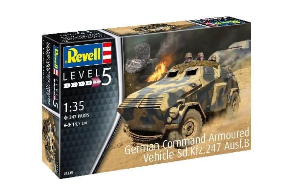 Revell German Armoured Command Car Sd. Kfz. 247 Ausf. B