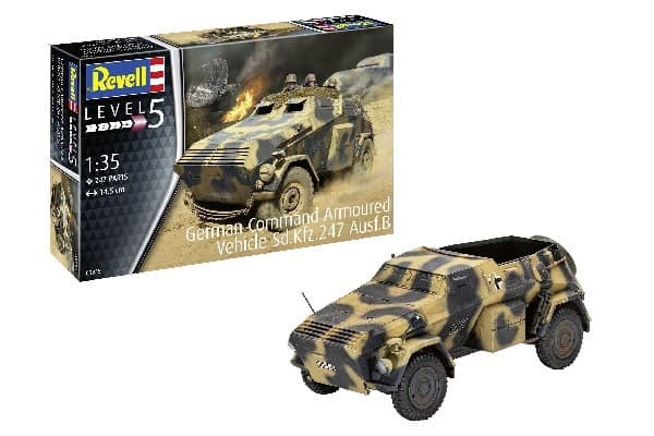 Revell German Armoured Command Car Sd. Kfz. 247 Ausf. B