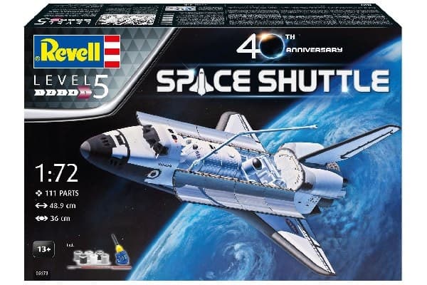 Revell Gavesett romferge 40-årsjubileum 1:72