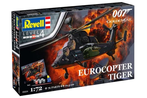 Revell James Bond 'Eurocopter Tiger' 1:72 gift set