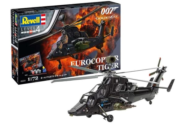 Revell James Bond 'Eurocopter Tiger' 1:72 gift set