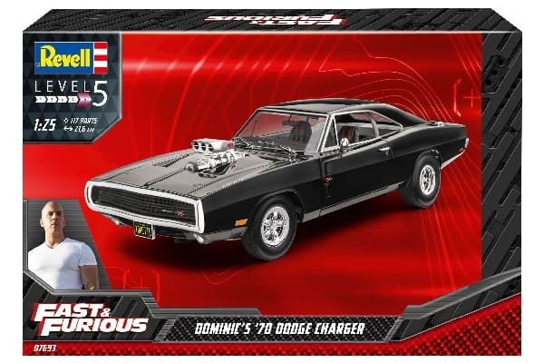 Revell Fast & Furious - Dominic's 1970 Dodge Charger 1:25