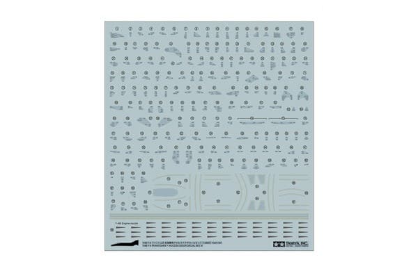 TAMIYA 1/48 Scale F-4 Phantom II T Decal Set A