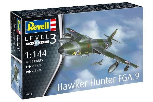 Revell Model Set Hawker Hunter FGA.9