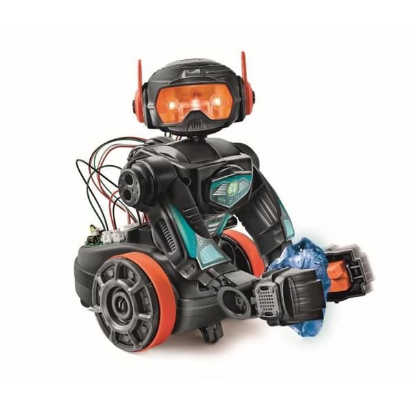 Clementoni - Robot Evolution 2.0 att montera och programmera - 4 spellägen - Tillverkad i Italien