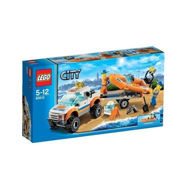 Byggleksak - LEGO - Coastguard båttransporter - Lego City - Pojke - 5 år