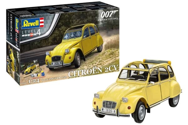 Revell James Bond 'Citroen 2 CV' 1:24 gift set