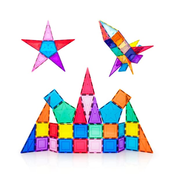 PicassoTiles Rocket Booster Set 32 Dele