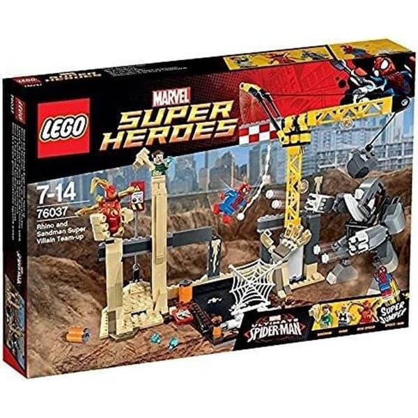 LEGO Marvel Super Heroes Byggsats - Rhino and Sandman Team - Modell 76037